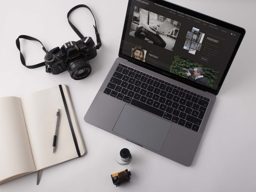 XAVIER SANTAGATA PHOTOGRAPHE - SITE VITRINE WORDPRESS - DARLOW FRANCE