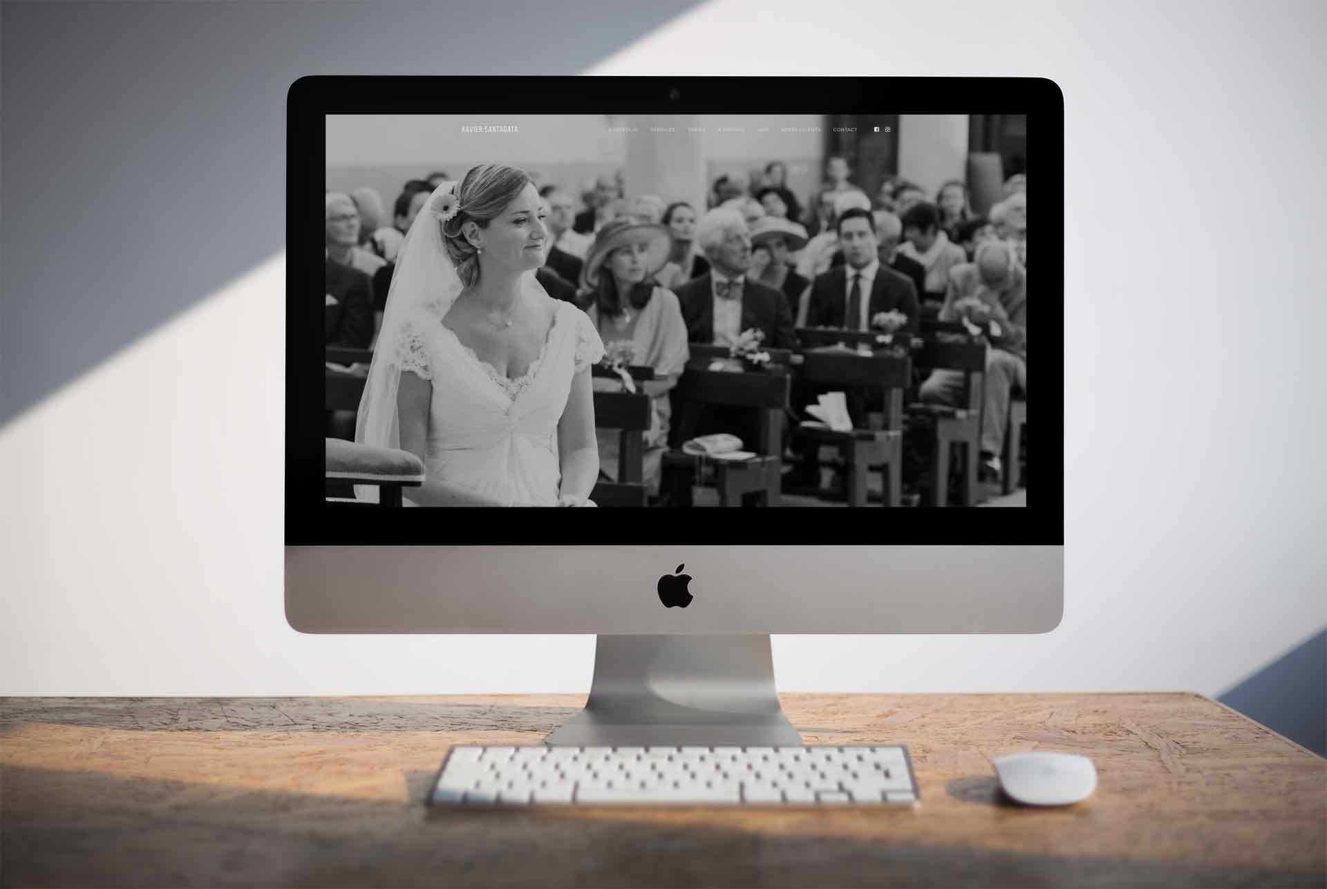 XAVIER SANTAGATA PHOTOGRAPHE - SITE VITRINE WORDPRESS - DARLOW FRANCE