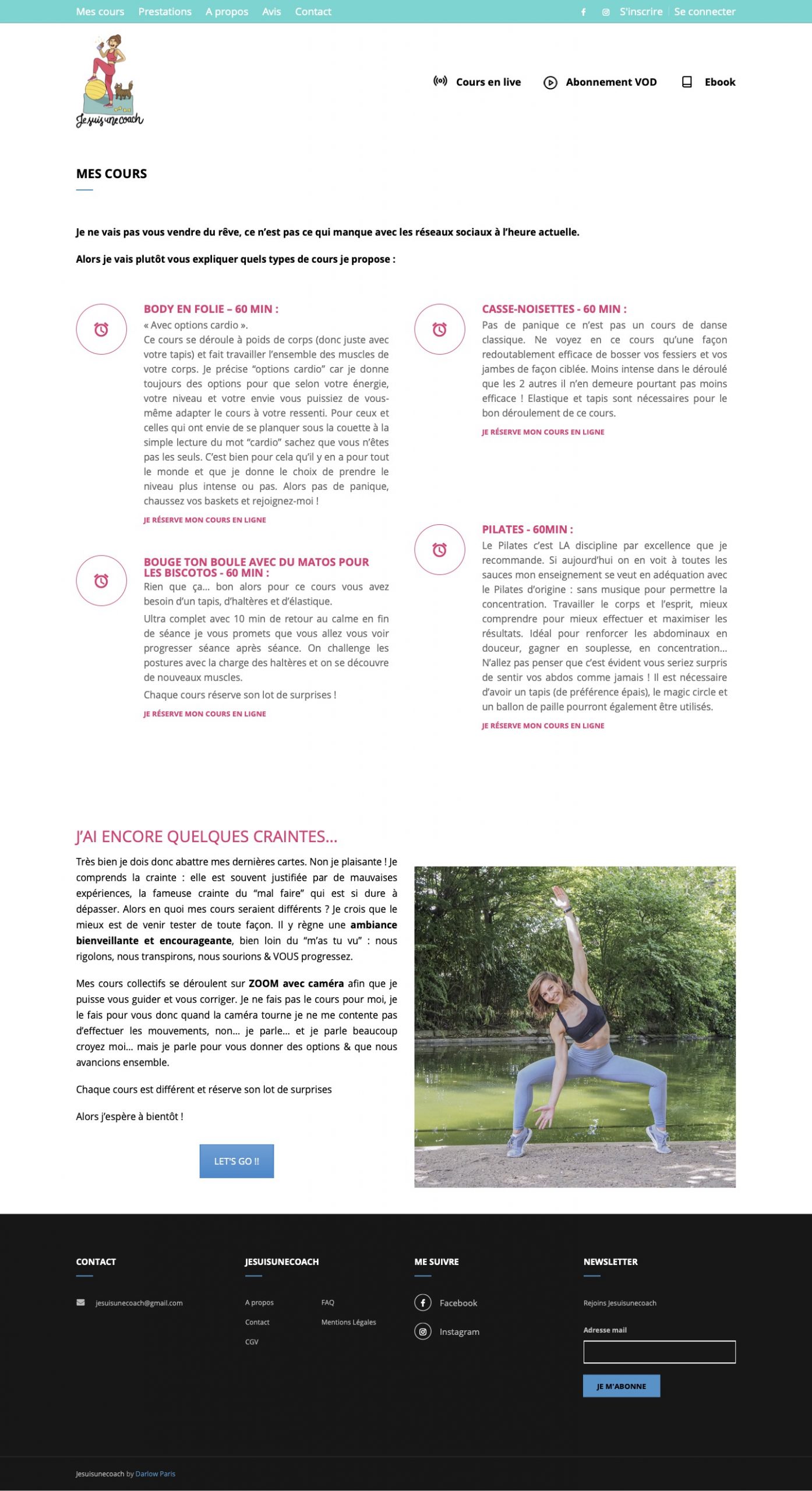 SITE MARCHAND VOD - JESUISUNECOACH - AGENCE CREATION SITE WEB - DARLOW PARIS