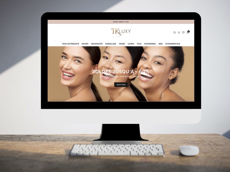 Site e-commerce – IK LUXY